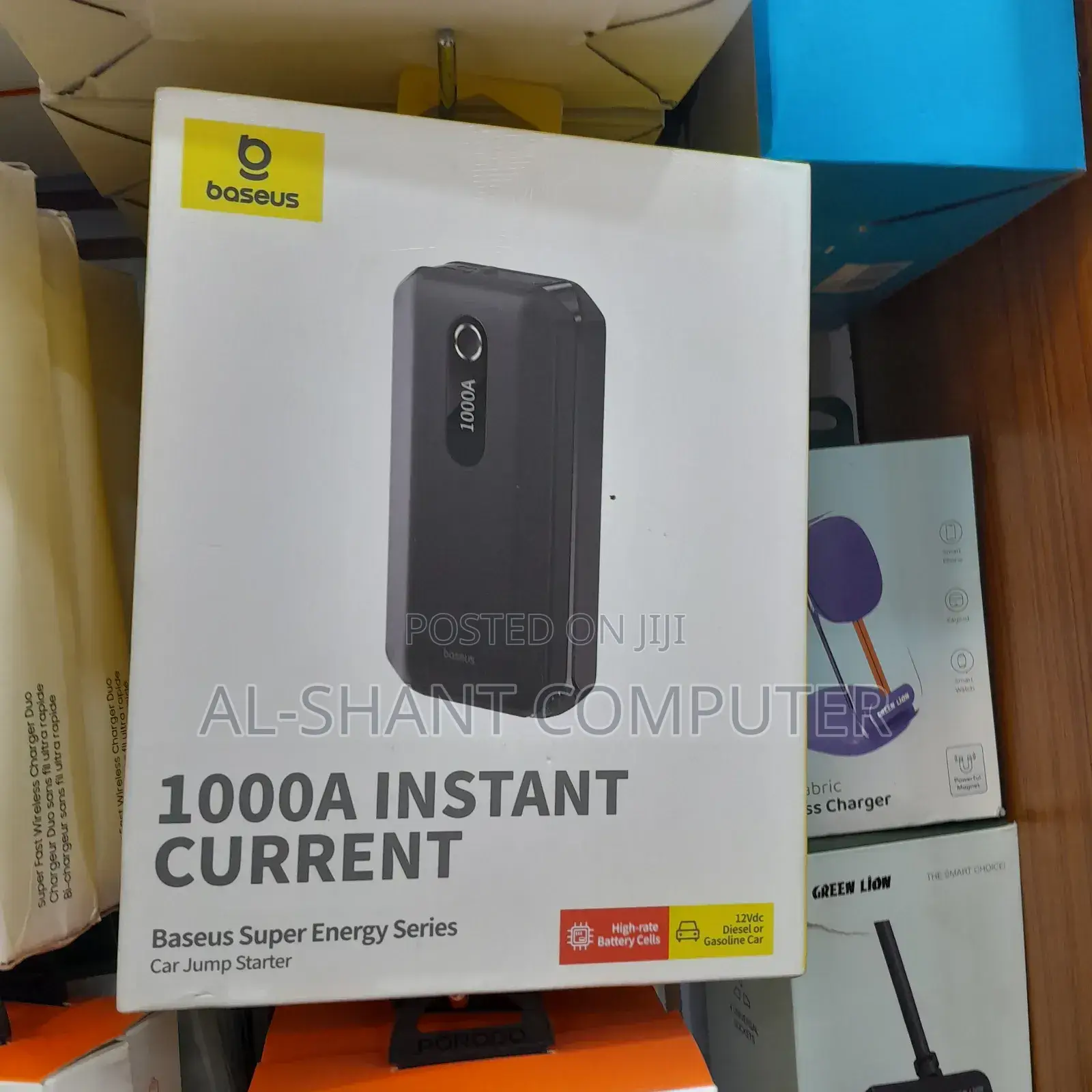 Baseus 1000a Instant Current Car Jump Starter
