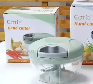 Hand-Pull Food Processor / Vegetable Chopper With 3-Blades