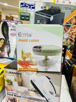 Hand-Pull Food Processor / Vegetable Chopper With 3-Blades