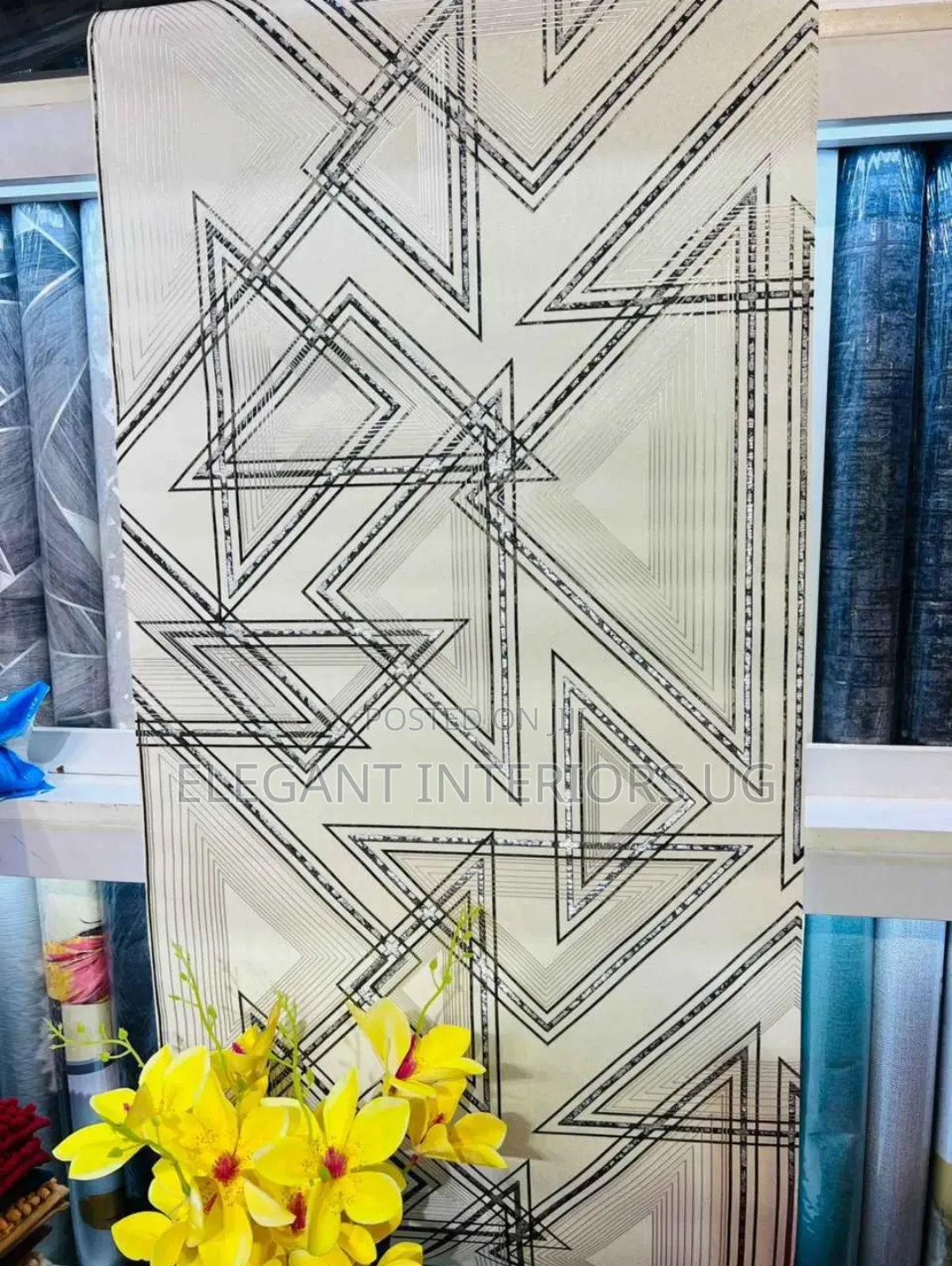 Elegant Wallpapers and Wall Stickers Per Meter Available for Home Use