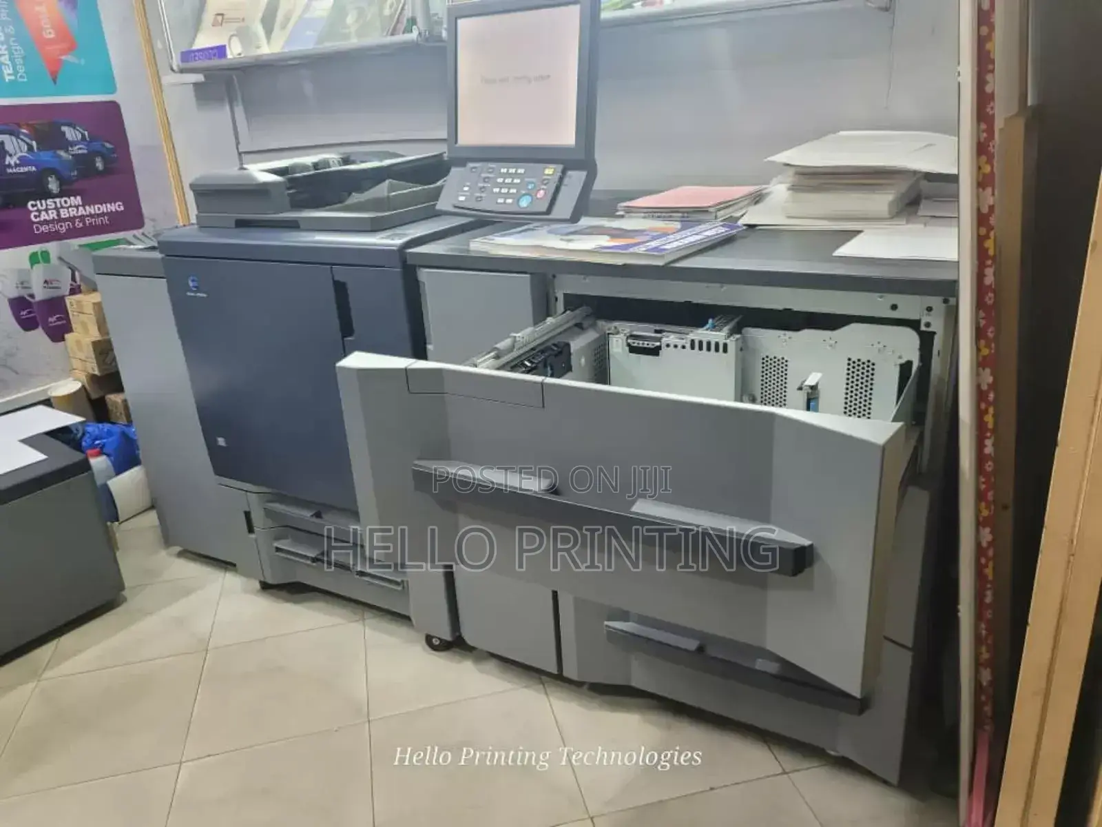 Perfect for Printing Church Programmes - Bizhub C1060 Accurio Ress .