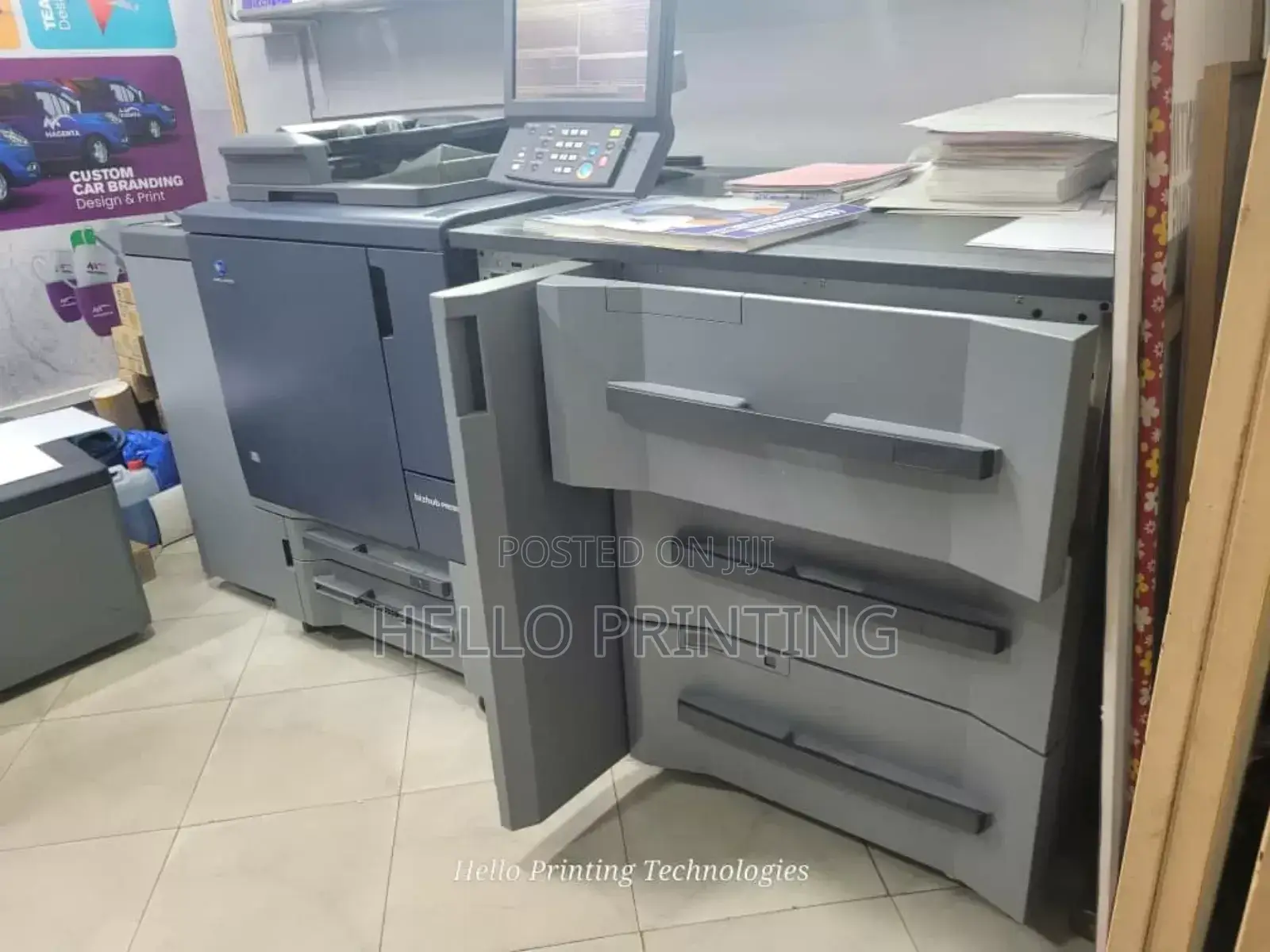 Fast Printing for Church Events - Bizhub C1060 Accurio Press.