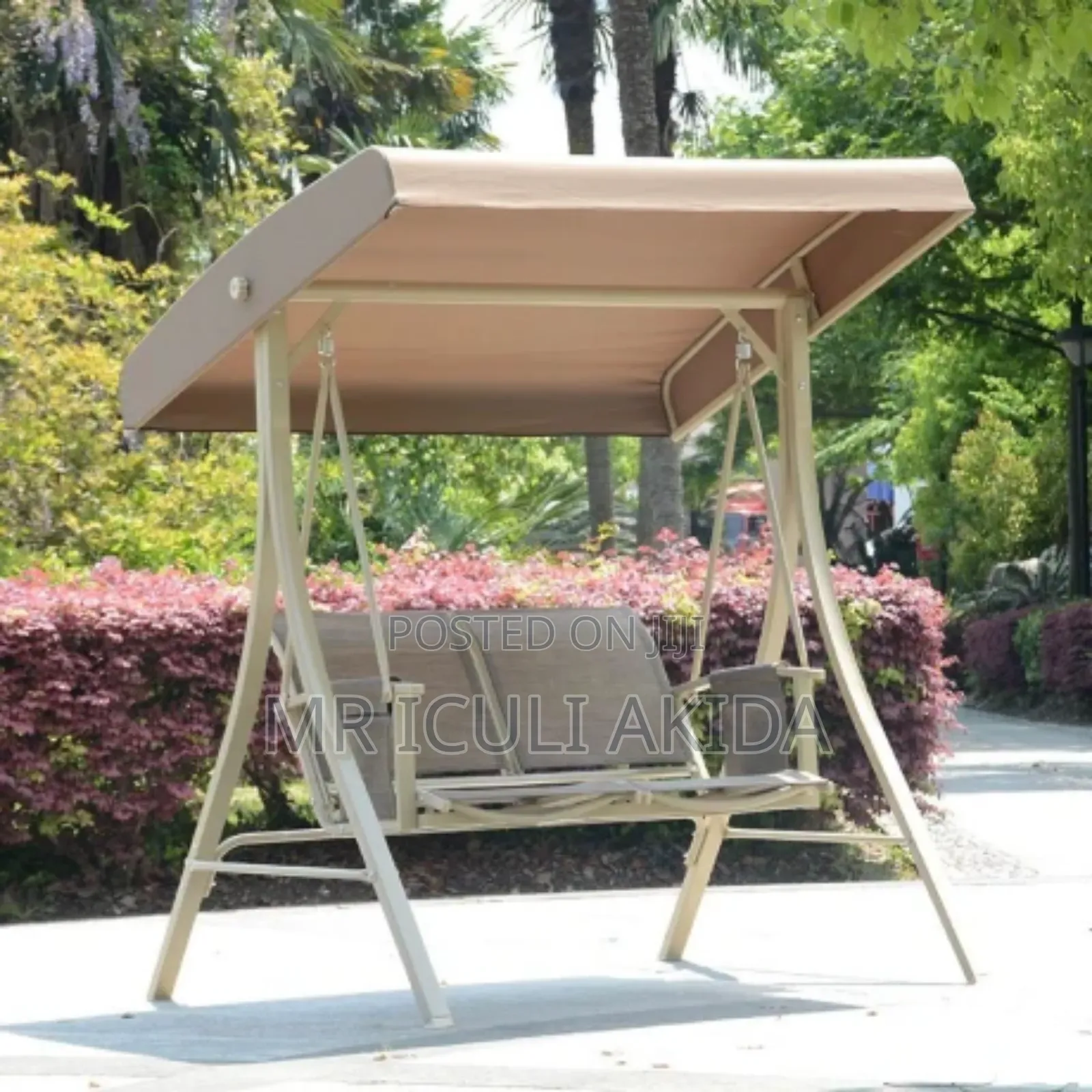 2-Person Futon-Style Garden Swing