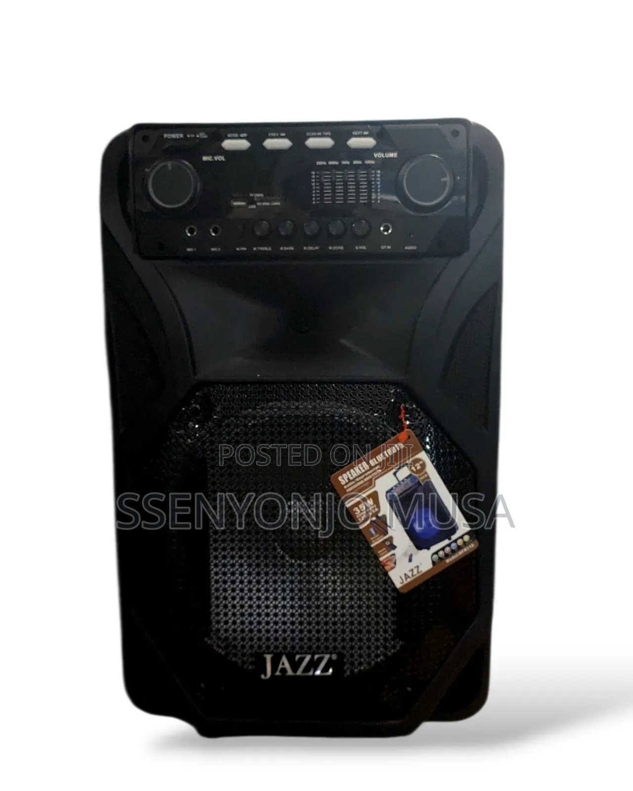 Jazz Jz-118 12" Professional Karaoke Speaker System With Bt