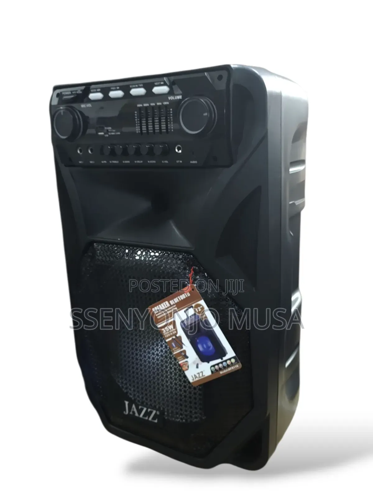 Jazz Jz-118 12" Professional Karaoke Speaker System With Bt