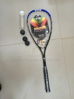 Fox Squash Racket With Balls 3pics Original Material
