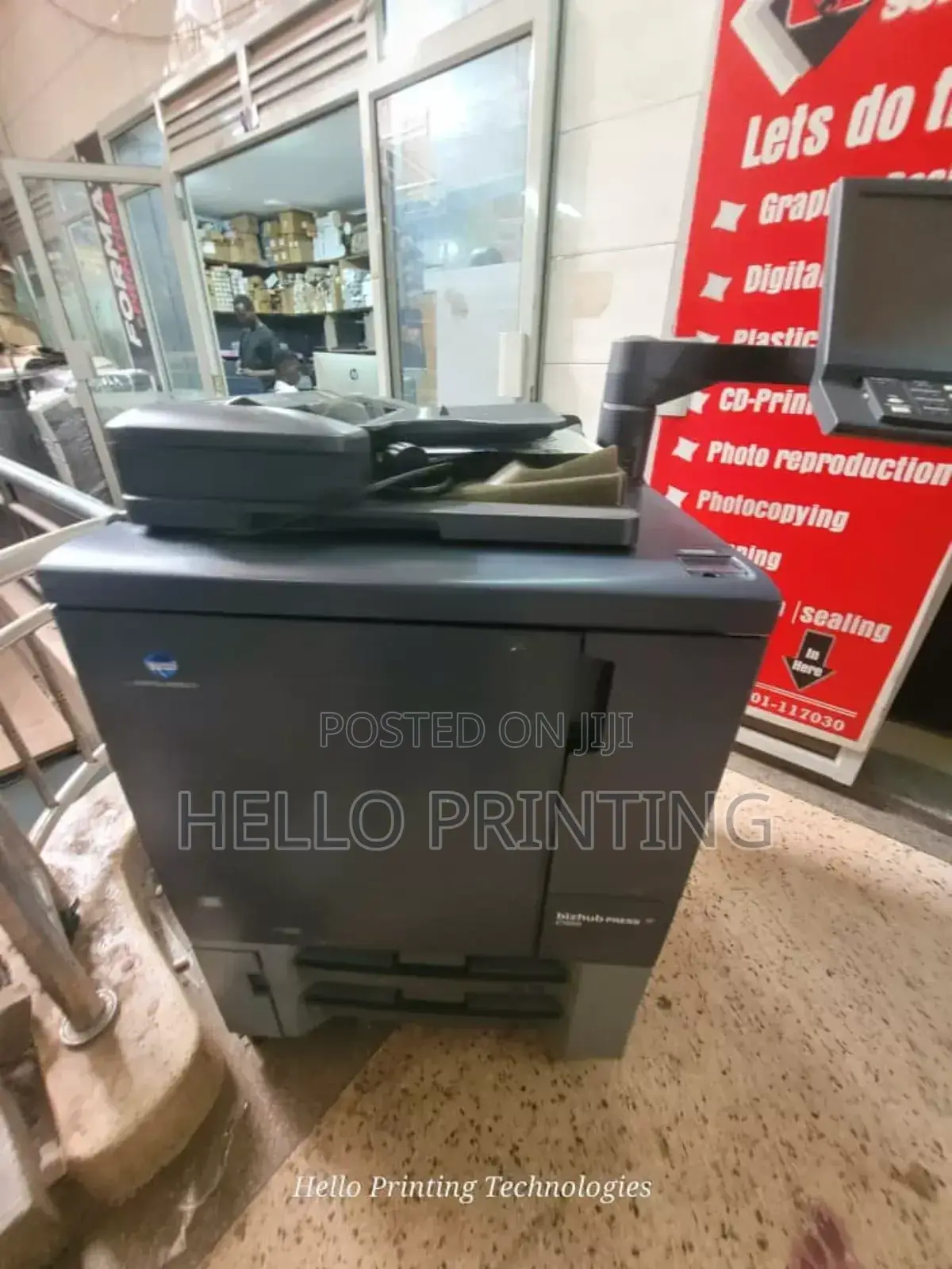 Affordable Printer for Start-Up - Bizhub C1060 Press .