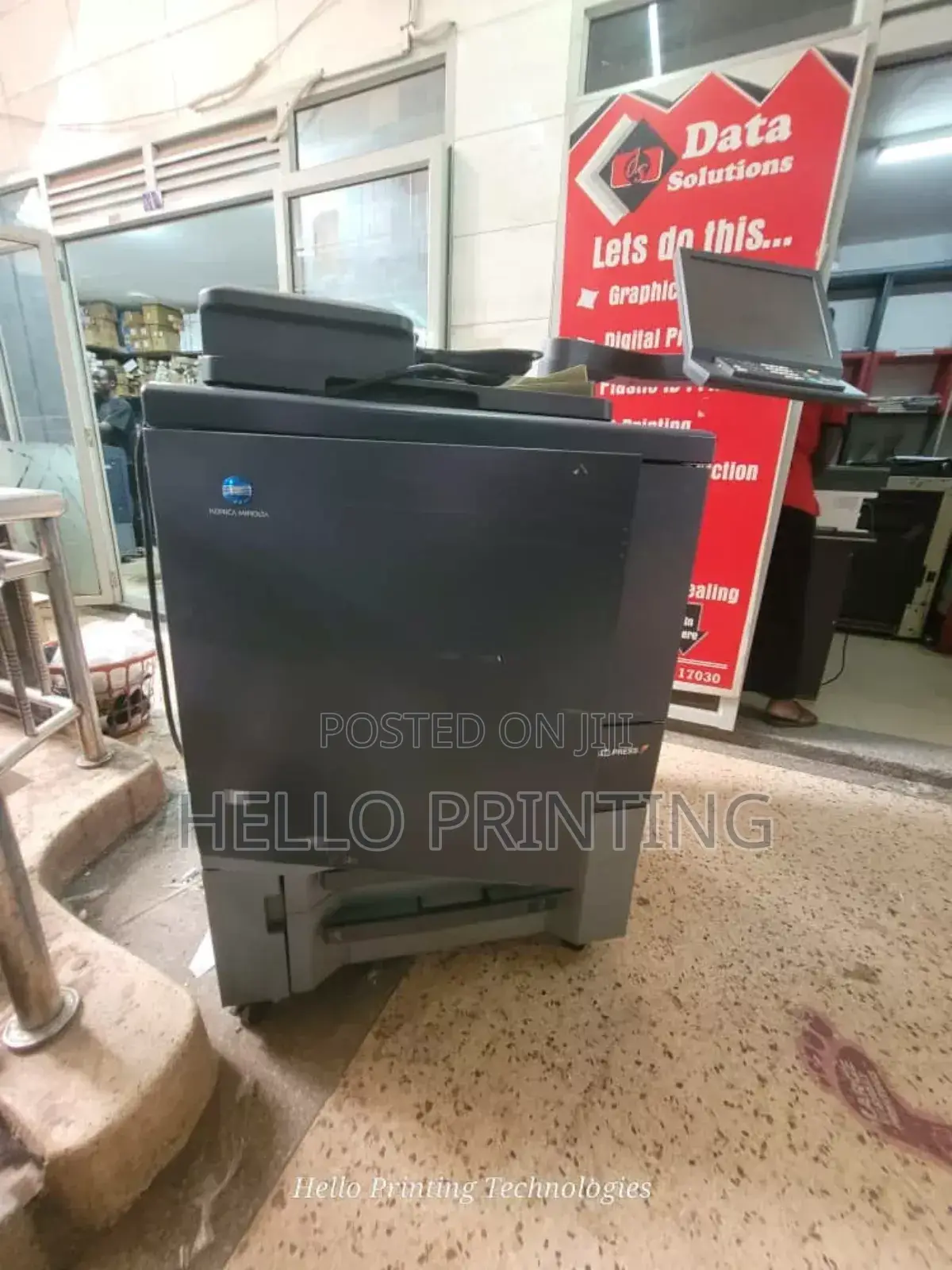 Easy Printing for Entrepreneurs - Bizhub C1060 Accurio Press .
