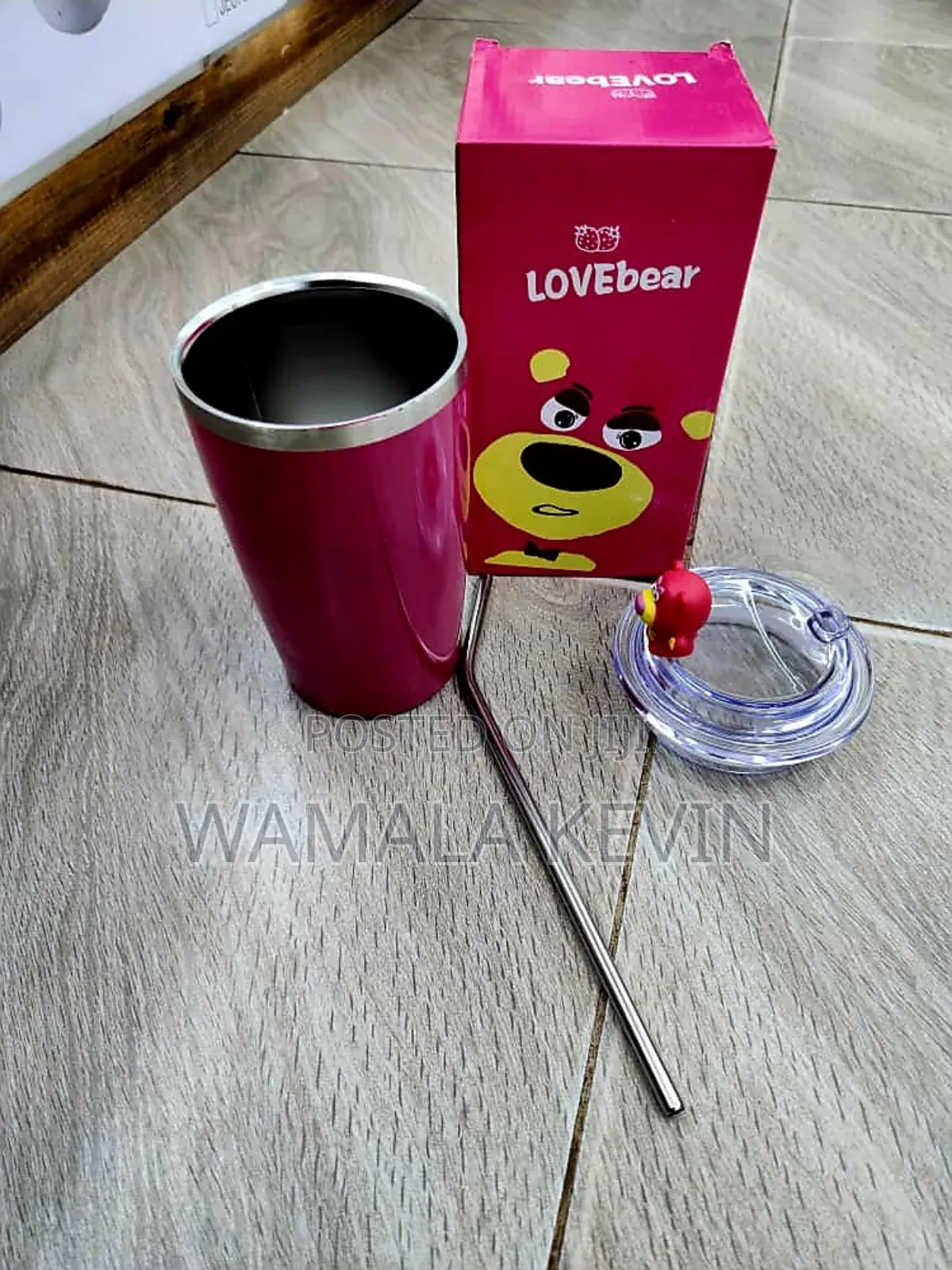 Love Bear Tumbler Cup