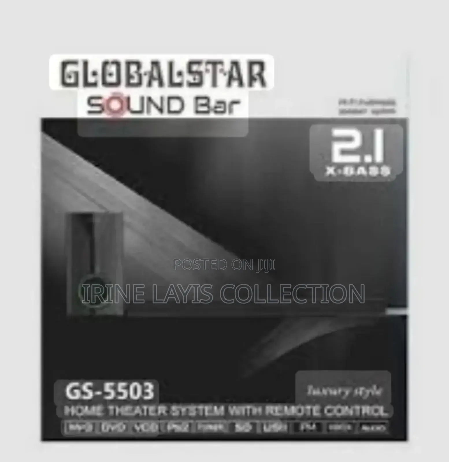 Globalstar Gs-5503 Sound Bar Home Theater System.