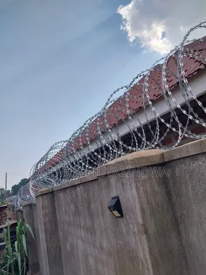 Razor Wire Fencing , Sekanyolya Fencing Building Materials