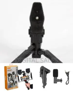 Plokama Pk-778 Vlogger Cellphone Video Recording Kit, 5 in 1 for Vide