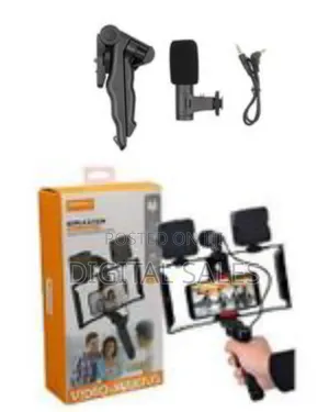 Plokama Pk-778 Vlogger Cellphone Video Recording Kit, 5 in 1 for Vid