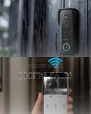 Powerology Ip65 265gb 3mp Infrared Smart Camera Doorbell 5200mah Table