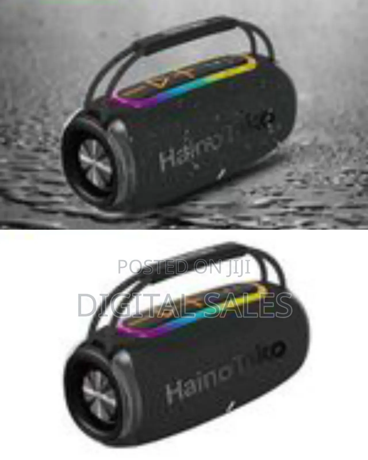 Hainoteko 360 Boombox Woofer Wireless Speakers Ortable