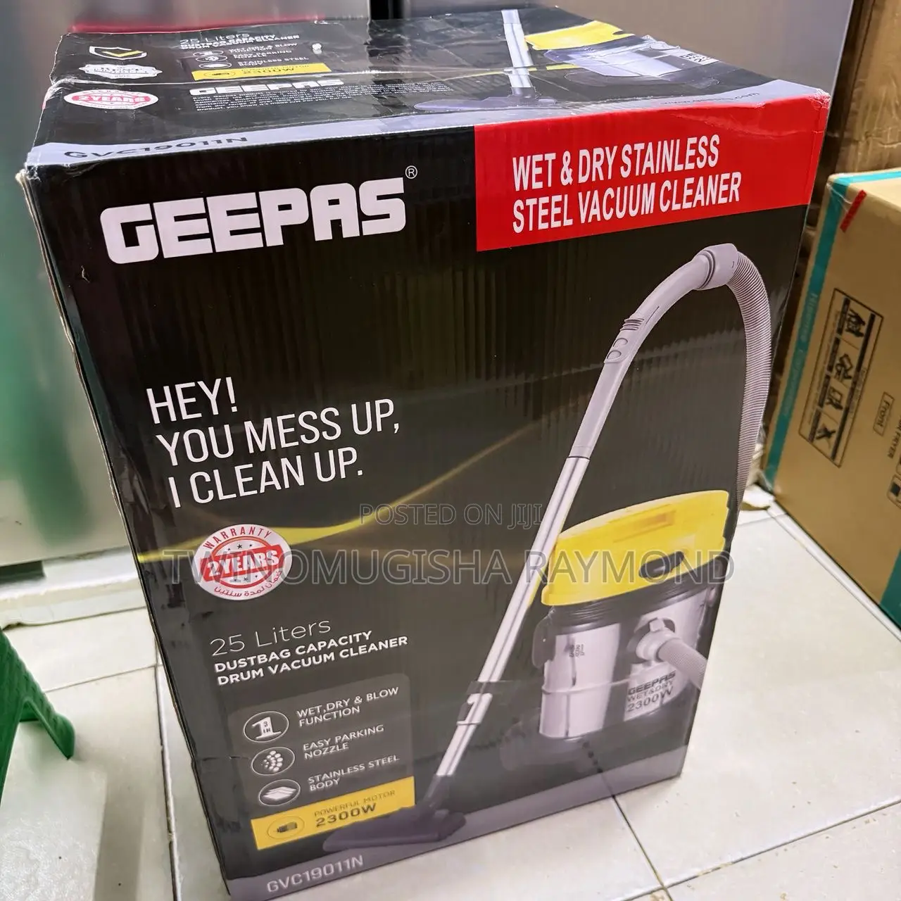 Geepas Wet And Dry Vacuum Cleaner