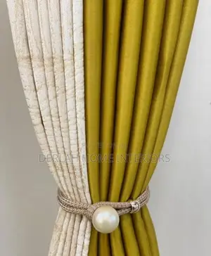 Mastered Yellow/Curtain / 2 Meters Each