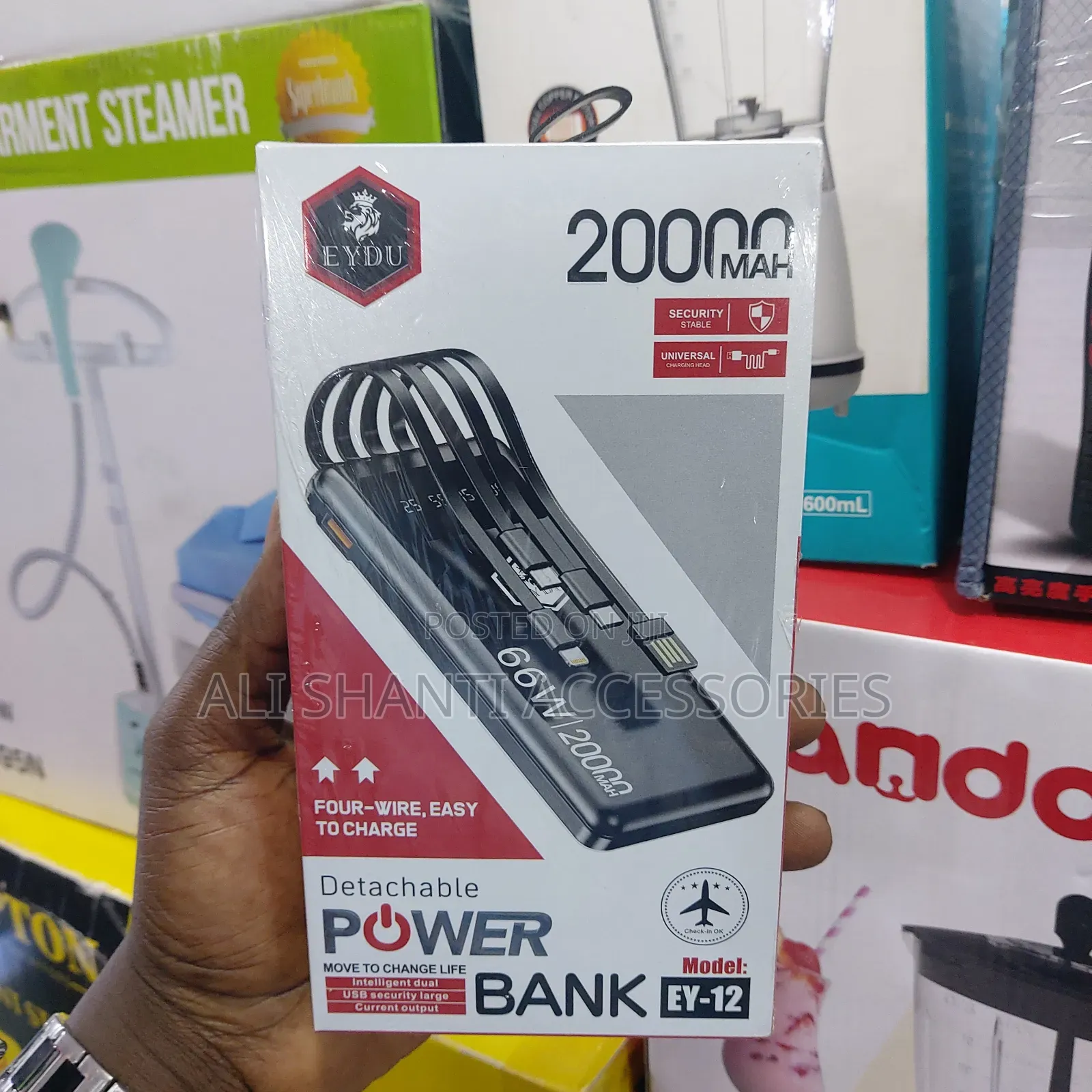 66w Power Bank 20000mah Eydu