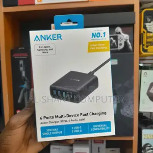Anker 6ports 112w Gan Charger