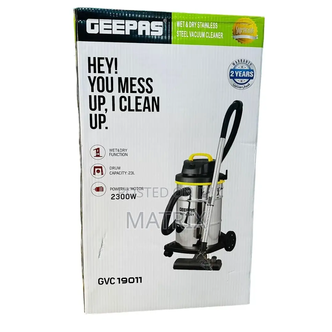 Geepas Wet and Dry Vaccum Cleaner