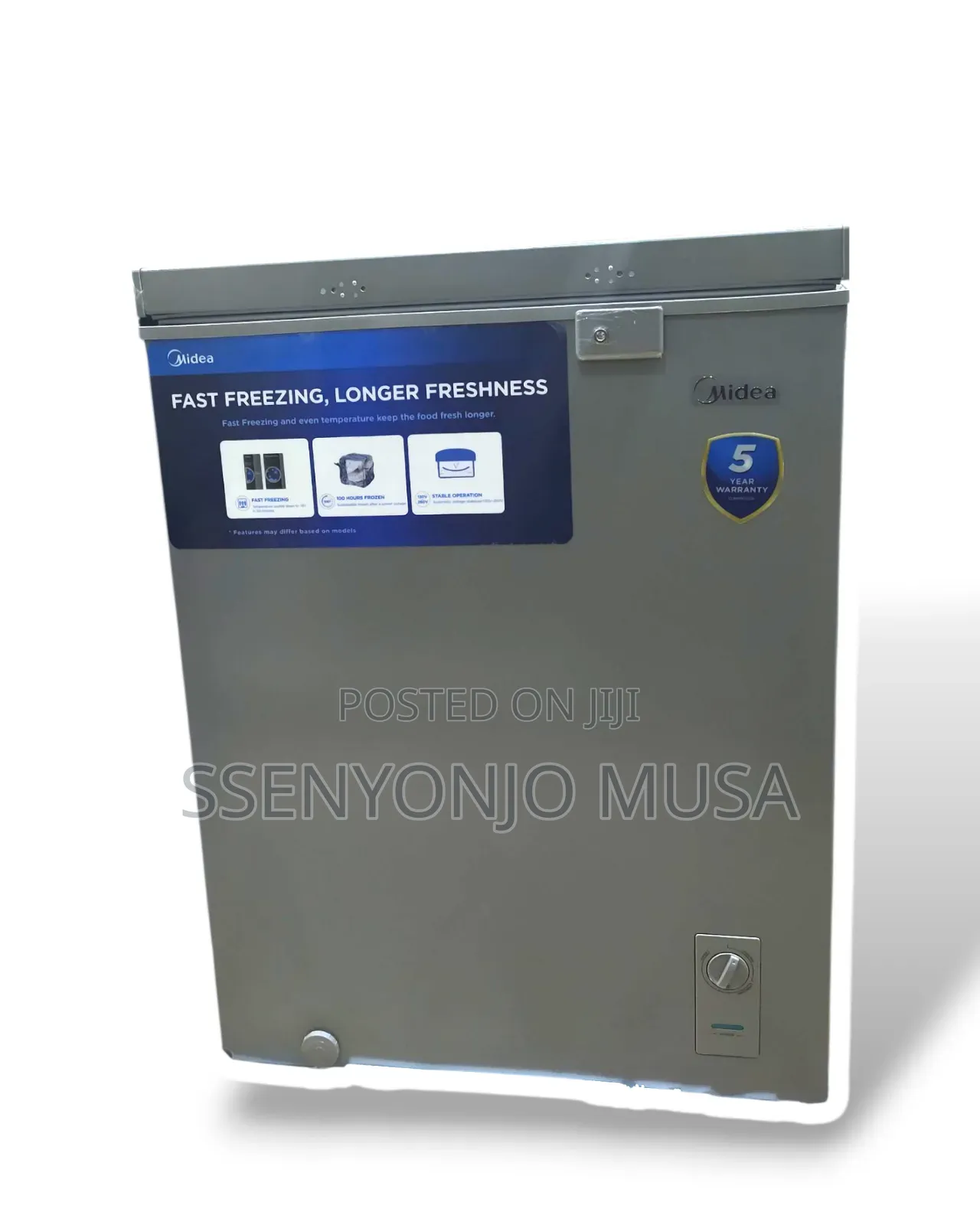 Midea 207l Chest Freezer-Mdrc207,Compact Energy-Efficient