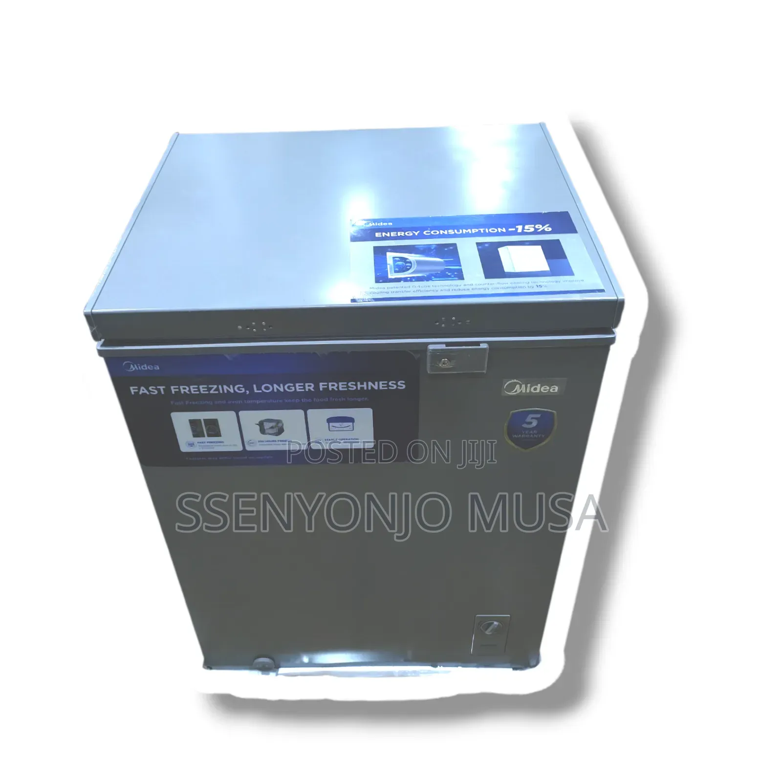 Midea 207l Chest Freezer-Mdrc207,Compact Energy-Efficient