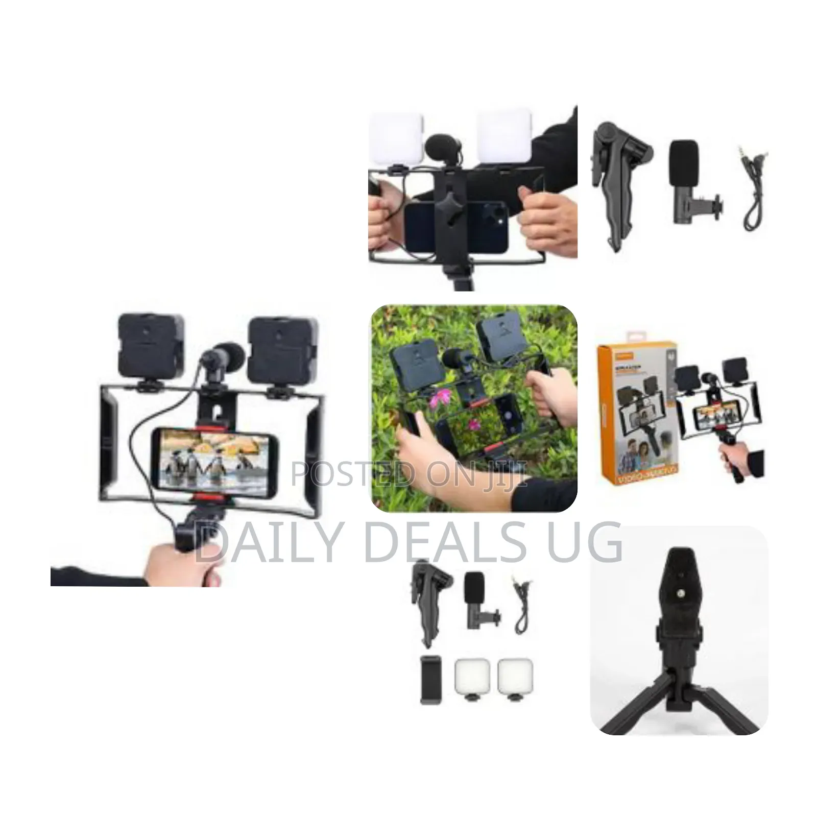 Plokama Pk-778 Vlogger Cellphone Video Recording Kit 5in1 Video Shoot