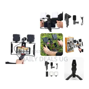Plokama Pk-778 Vlogger Cellphone Video Recording Kit 5in1 Video Shoot