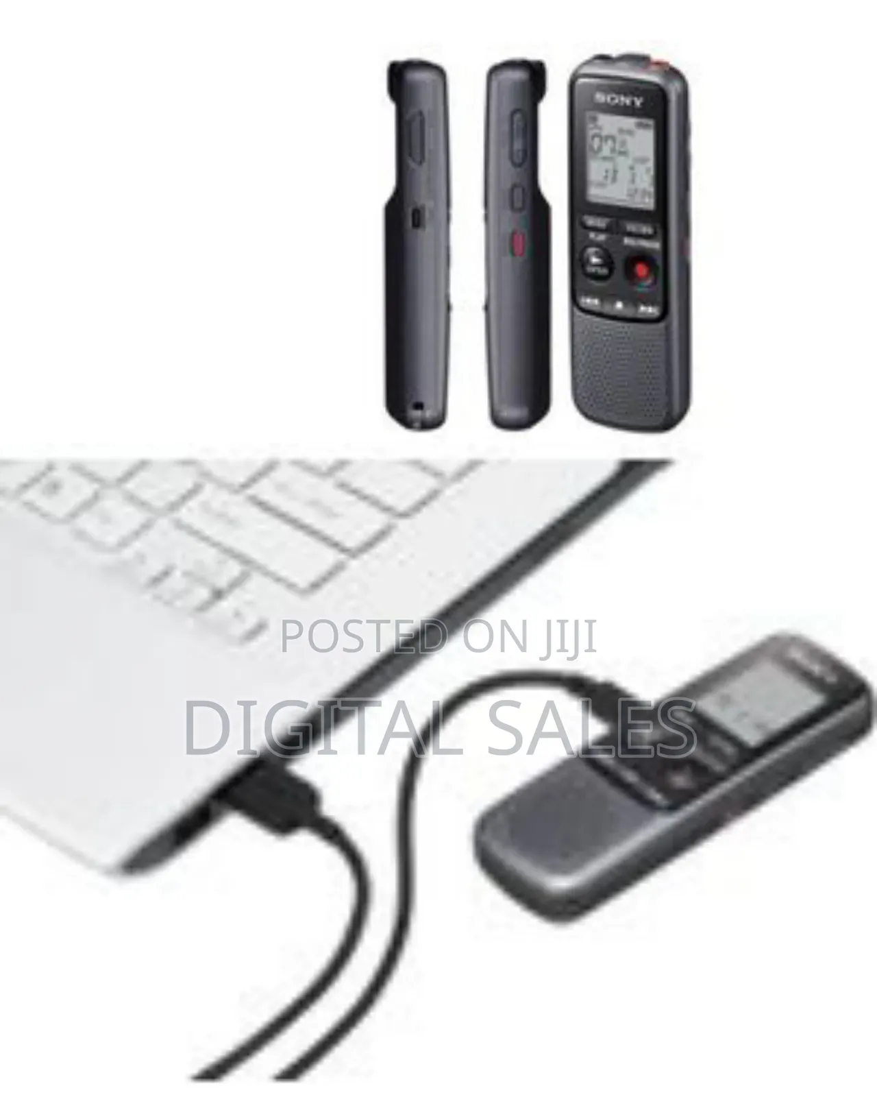 Sony Icd-Px240 4gb Mono Digital Voice Recorder