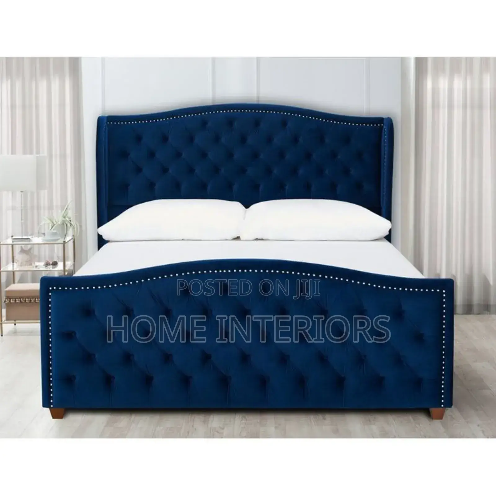 5 by 6 Bed Navy Blue Color