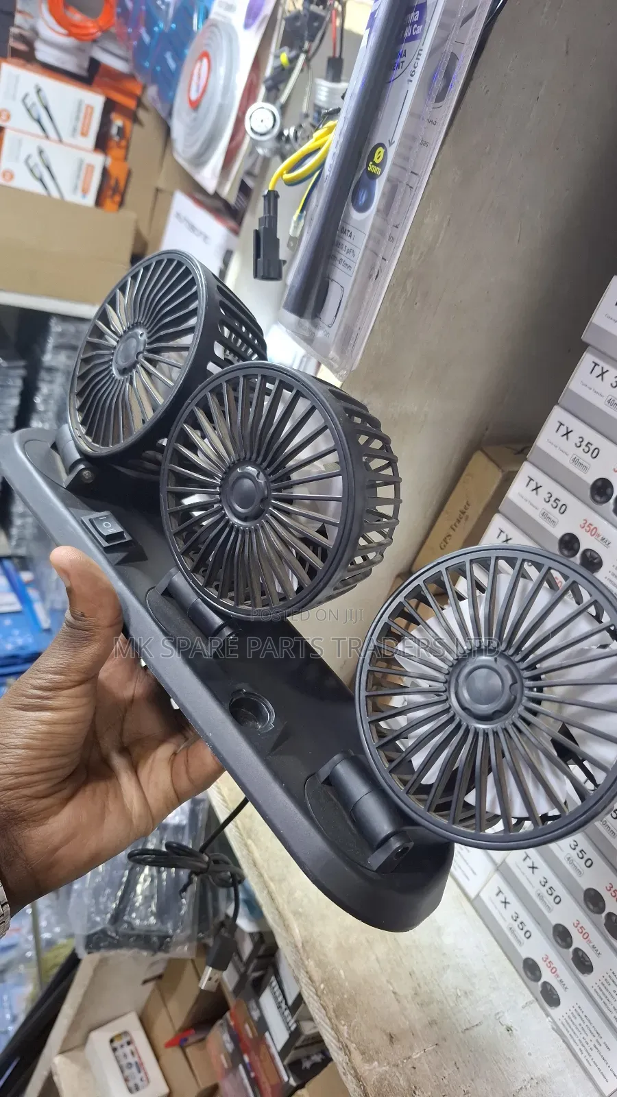 Car Dashboard Fans