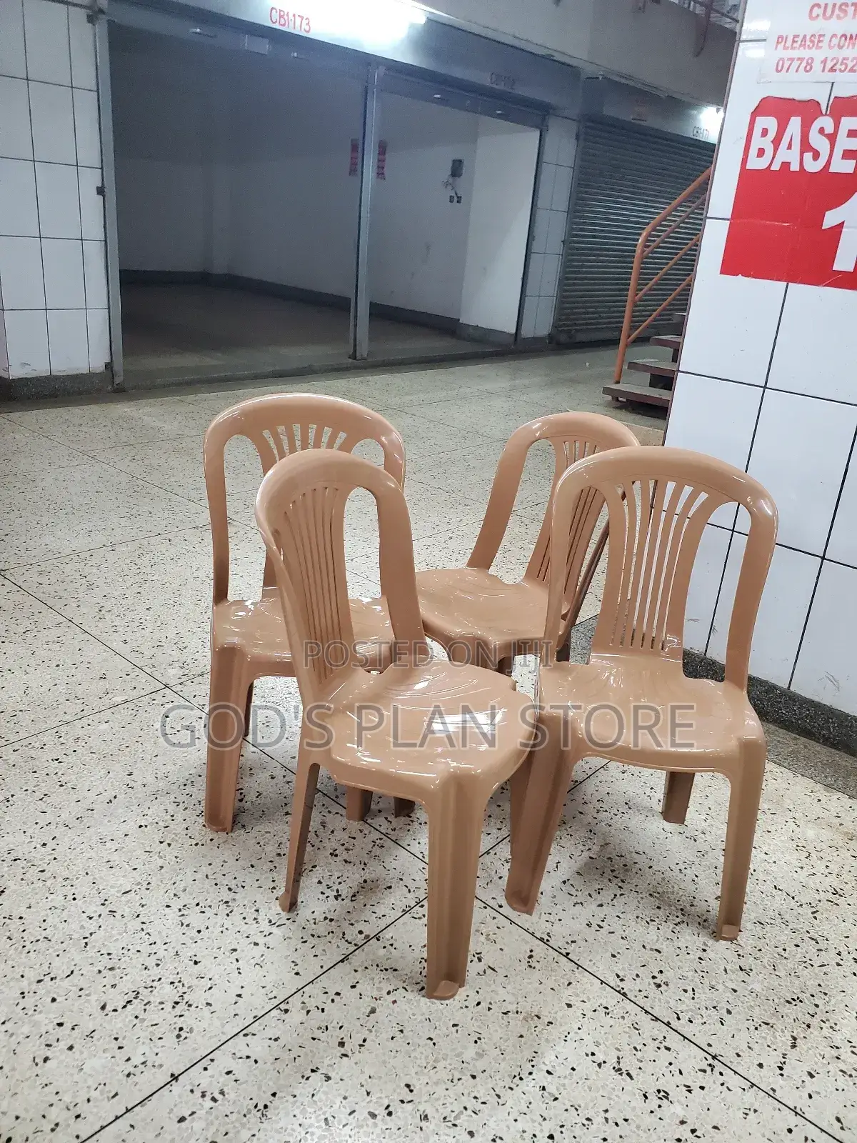 Economical Armless Plastic Chairs