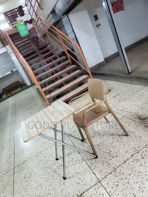 Reading Table and Armed Plastic Chair