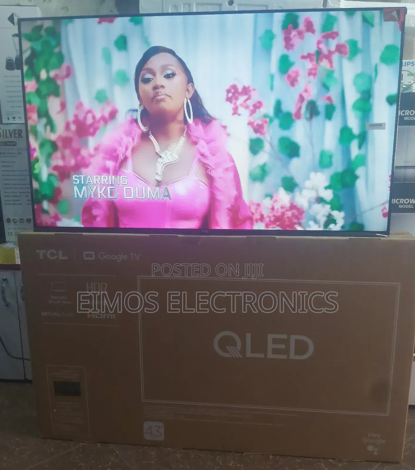 43 Inches TCL Smart Android Qled TVS