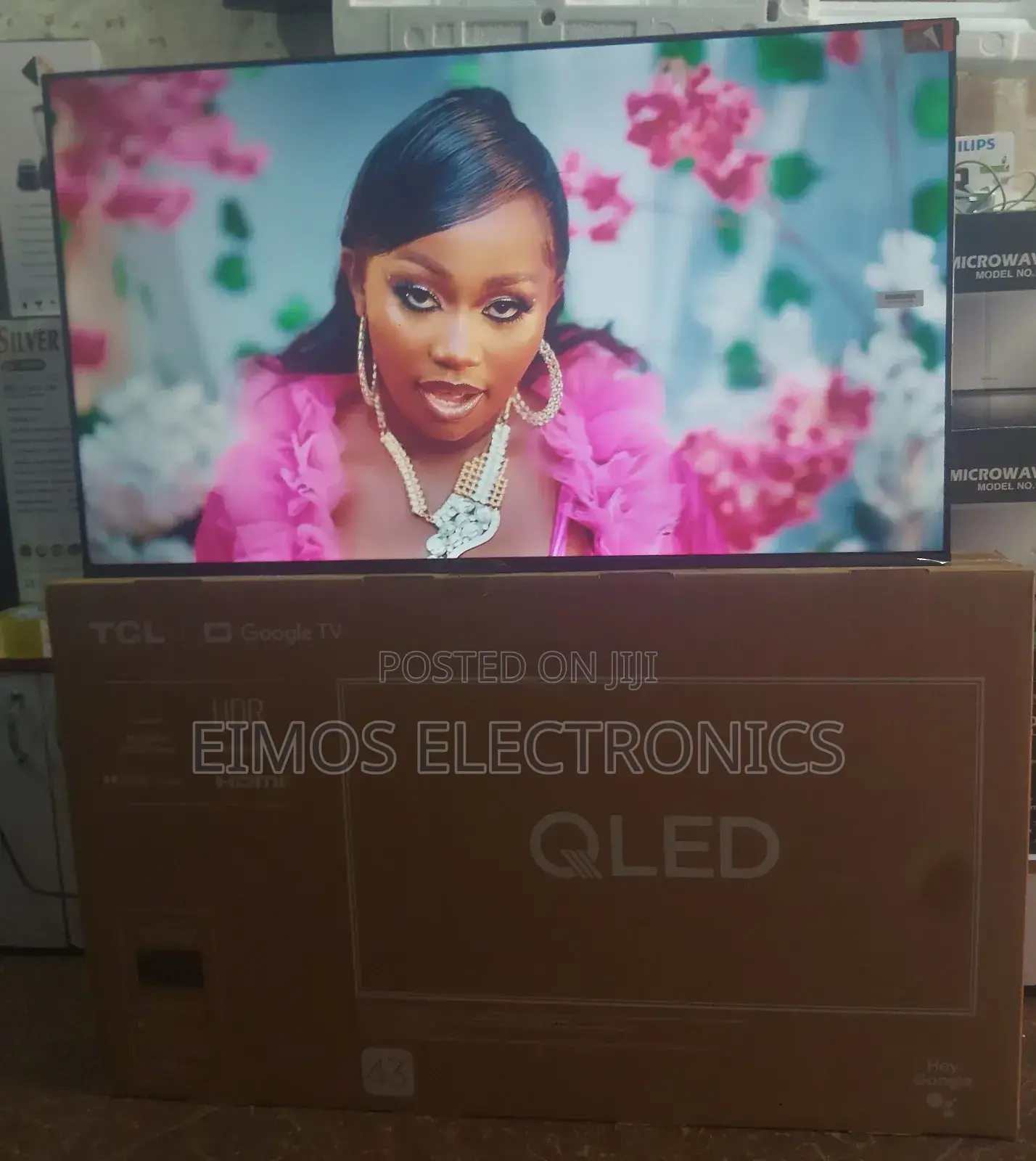 43 Inches TCL Smart Android Qled TVS