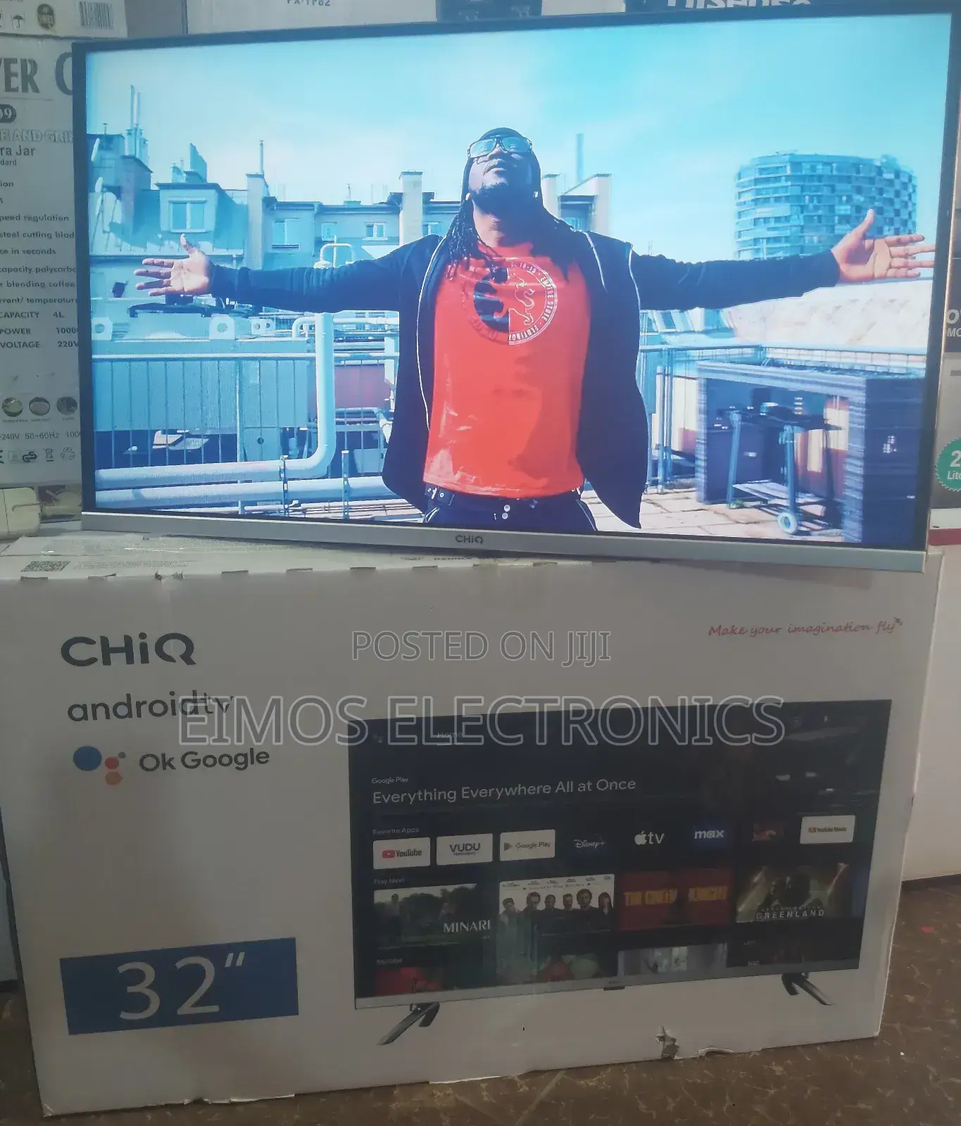 Chiq 32 Inches Smart Android Tv Set