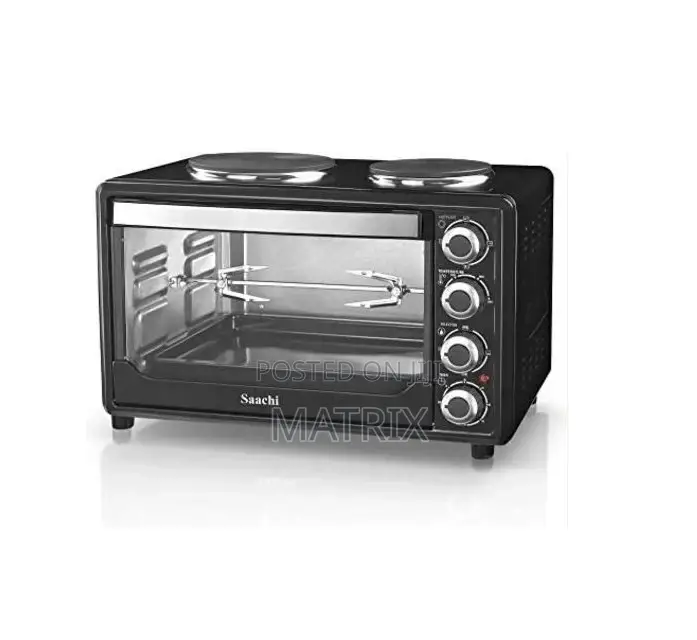 Saachi 30 Litres Saachi Electric Oven With 2 Hot Plates-
