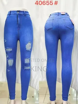 Fancy WMNS Damage Jeans