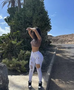 Fancy WMNS Damage Jeans