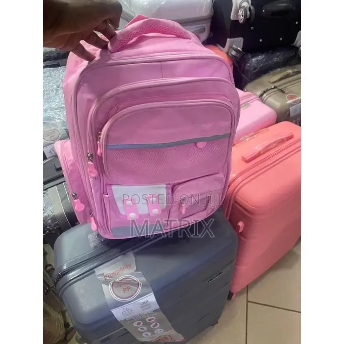 School Bag for Teenage Kids Boys and Girls-Purple/Pink