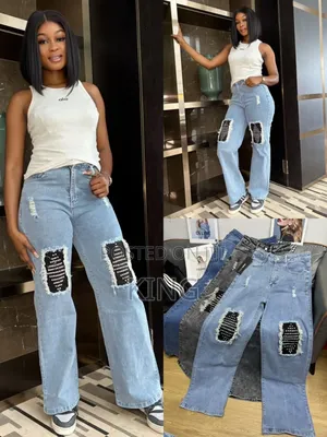 Snug WMNS Damage Jeans