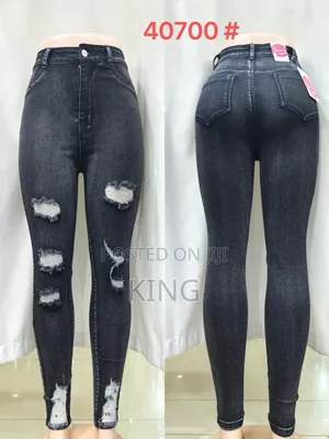 Original WMNS Damage Jeans