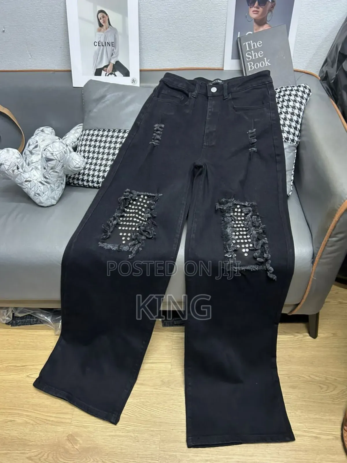 Original WMNS Damage Jeans
