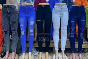 Cozy WMNS Damage Jeans