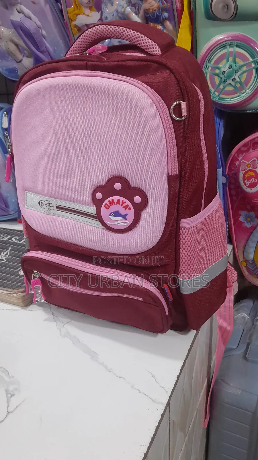 Omaya Pinky School Bag