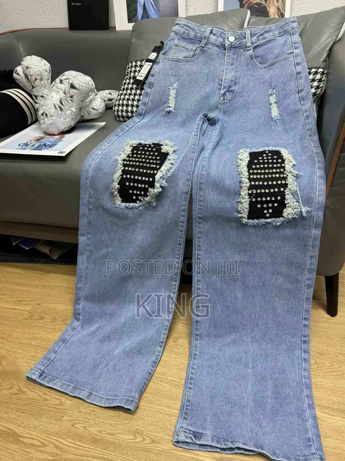 Snug WMNS Damage Jeans