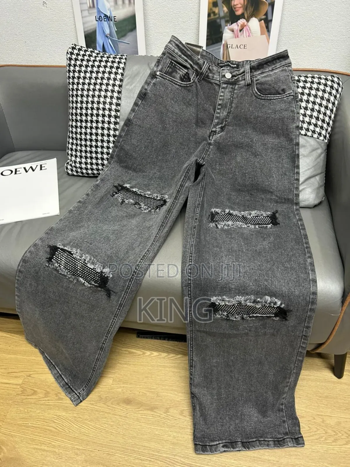 Snug WMNS Damage Jeans