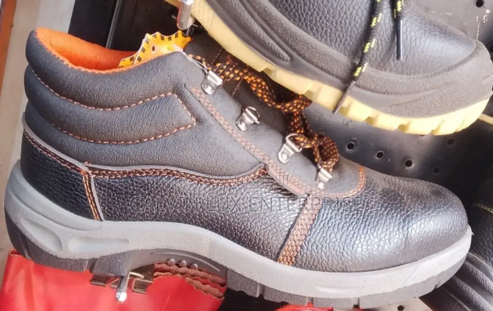 Safety Site Shoes Leather 39-45