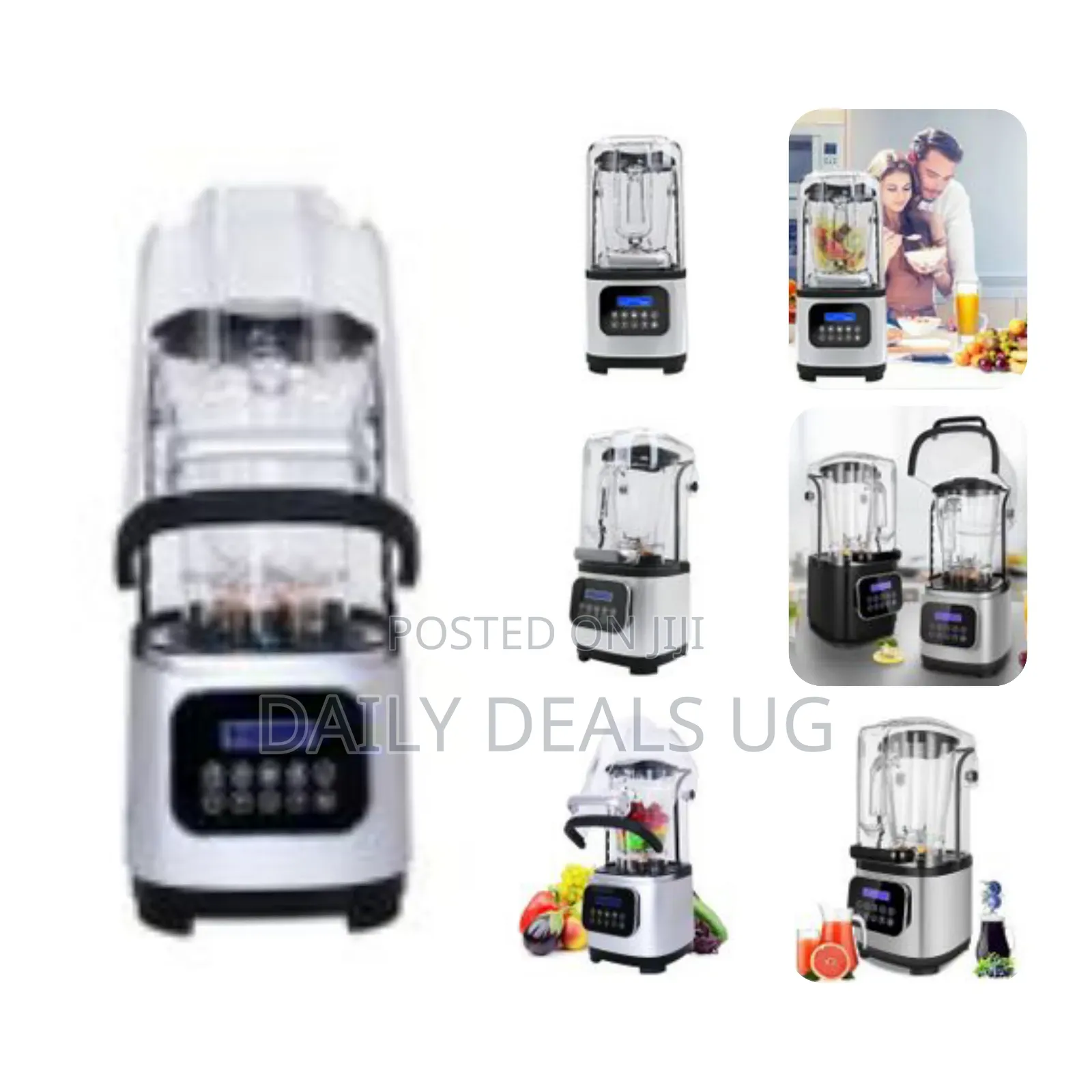 High Speed Sound Proof Blender With Cover Mixer Fruit Juicer