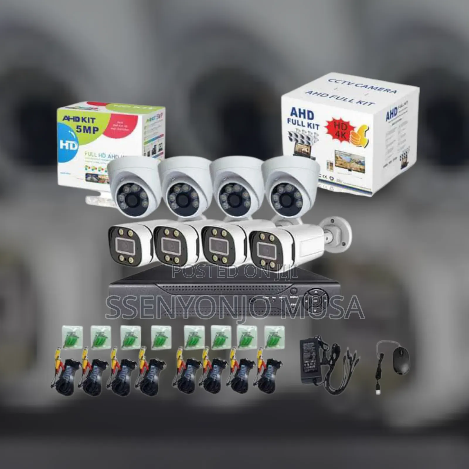 Ahd 8-Channel CCTV Security System - Internet and 5g Viewing
